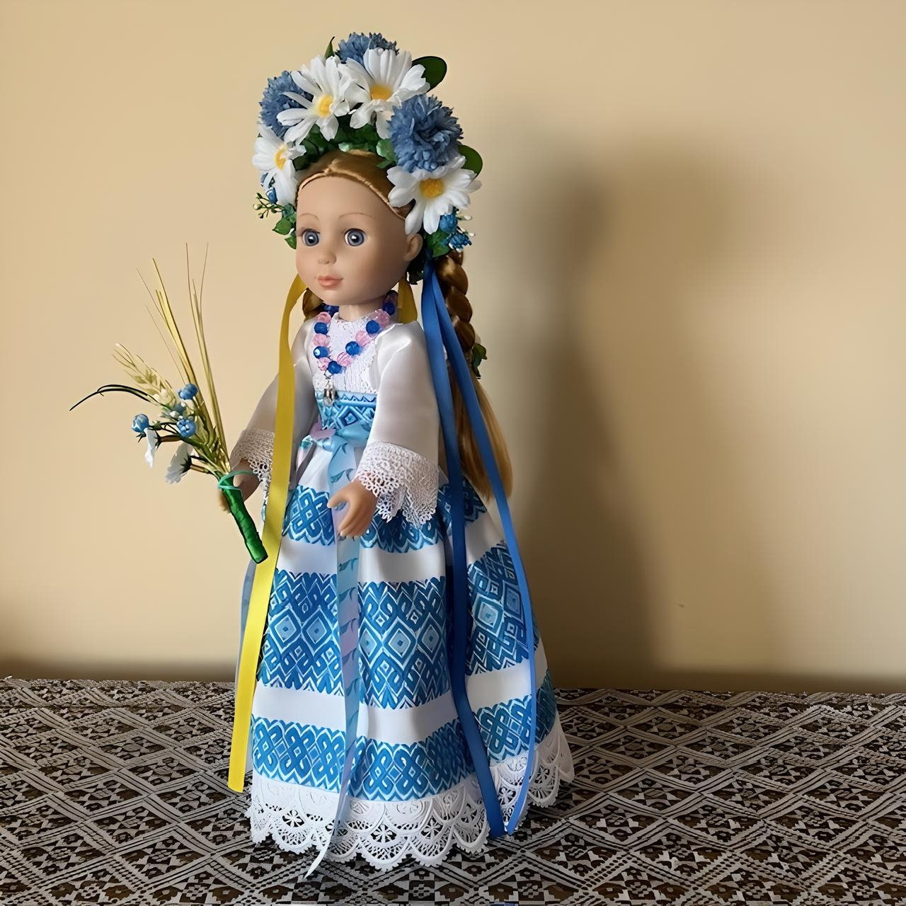 Unique Ukrainian culture art doll for Mother's Day gift | Gift-Emporium