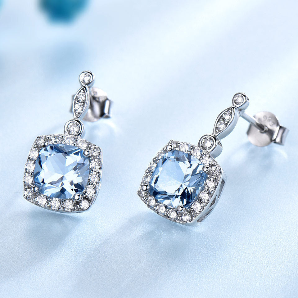 Blue Topaz jewelry set