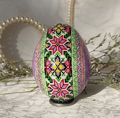 Hand-Painted Ukrainian Easter Egg "Pysanka" Perfect Gift for Any Occasion| Gift-Emporium