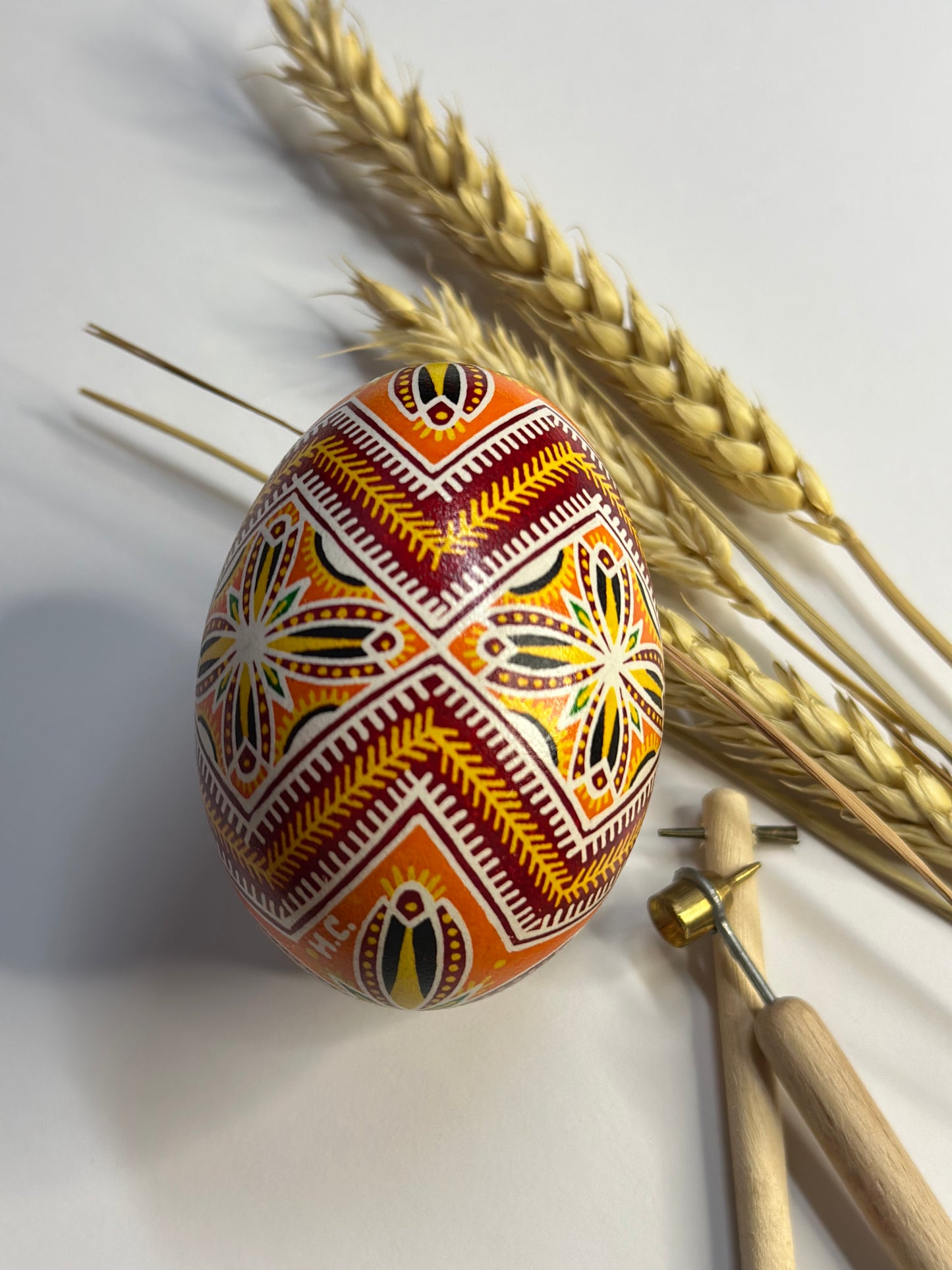 Ukrainian Easter Egg Had-Painted Easter Gift