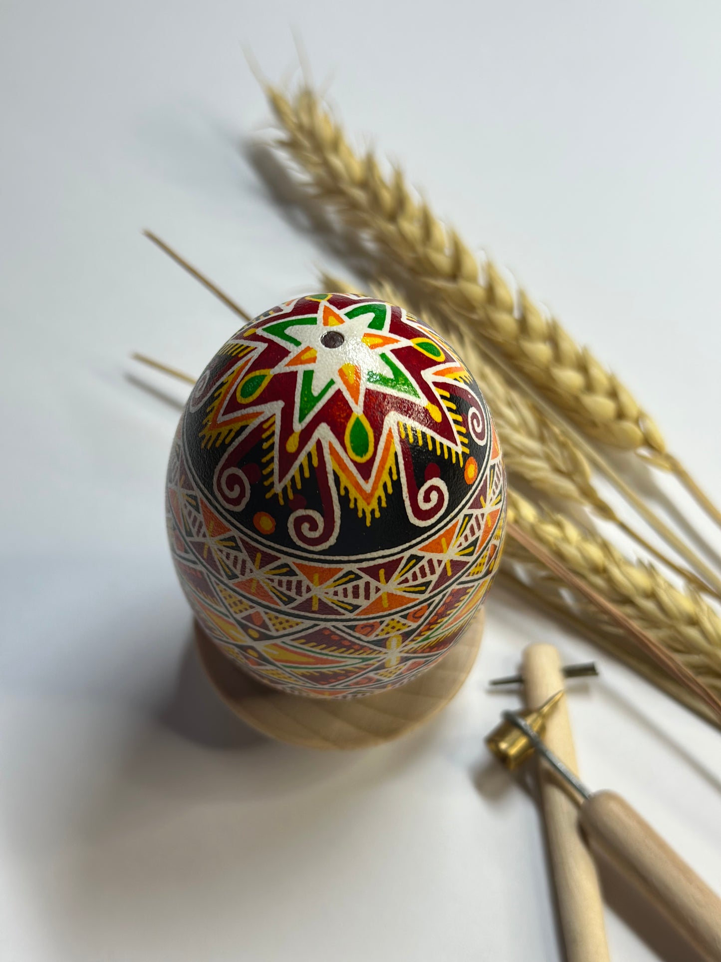 Colorful Easter Egg Ukrainian Pysanka Gift from Ukraine