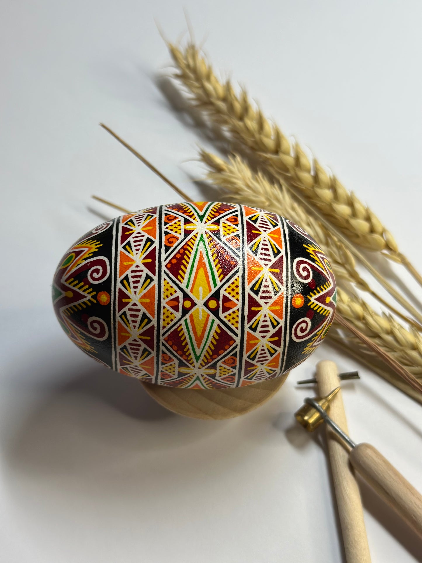 Colorful Easter Egg Ukrainian Pysanka Gift from Ukraine