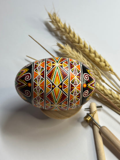 Colorful Easter Egg Ukrainian Pysanka Gift from Ukraine