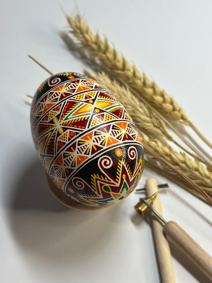 Colorful Easter Egg Ukrainian Pysanka Gift from Ukraine