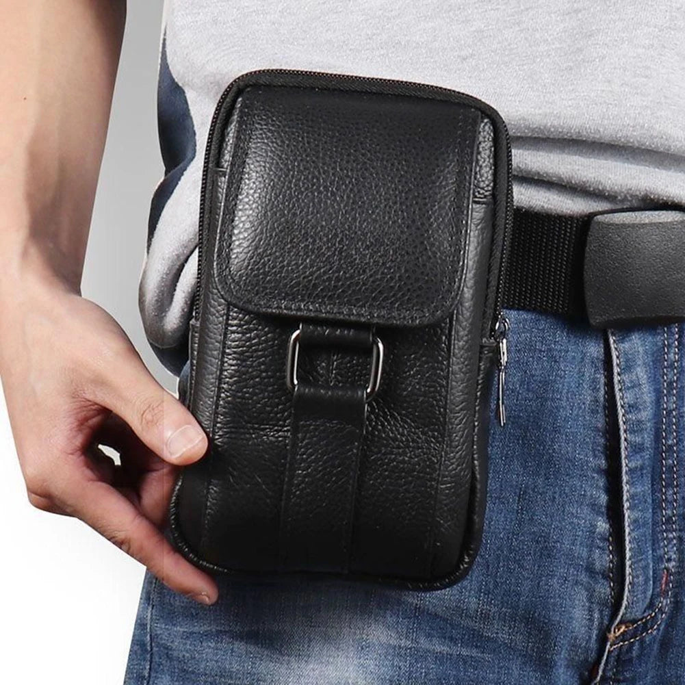 Compact and Stylish Men's Waist Bag with Adjustable Shoulder Strap | Gift-Emporium