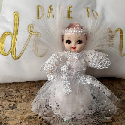 Mini angel doll perfect for birthday or baptism gift | Gift-Emporium