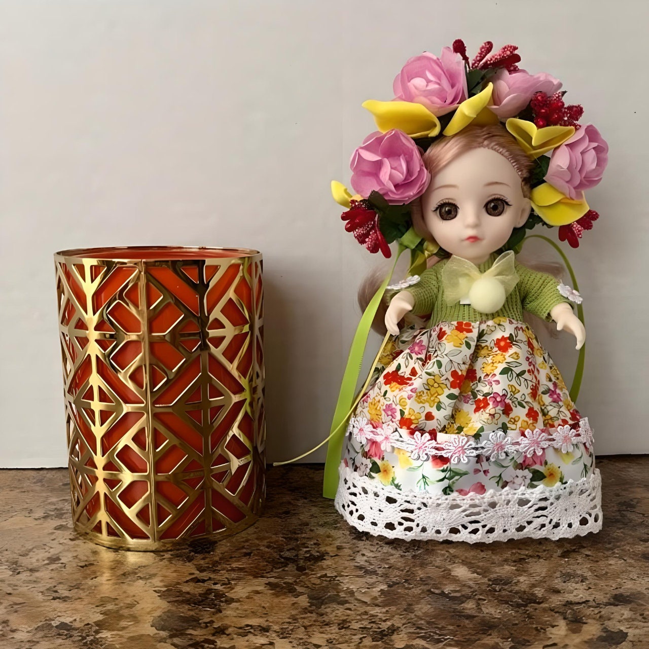 Handmade 16 cm Ukrainian doll with removable clothes | Gift-Emporium