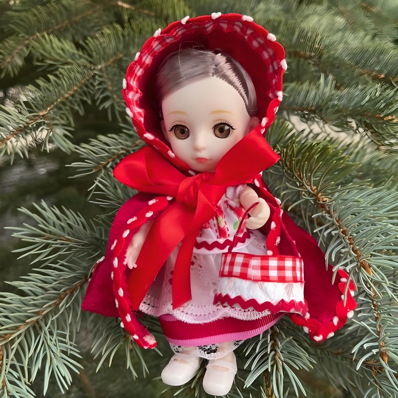 Little Red Riding Hood Doll – Handmade Gift for Little Girls | Gift-Emporium
