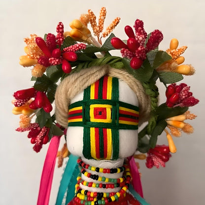 Traditional Ukrainian Motanka doll, amulet for home protection| Gift-Emporium