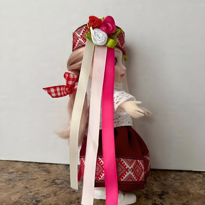 Collectable Ukrainian doll art for a little girl’s birthday | Gift-Emporium
