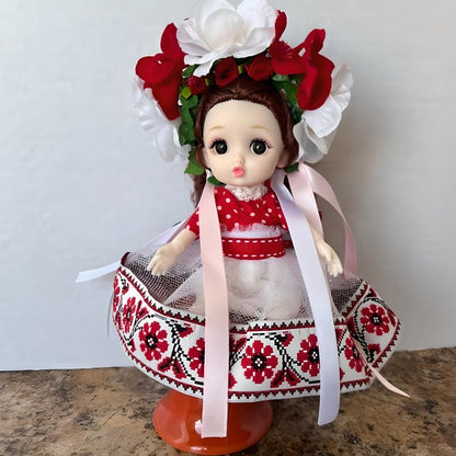 Unique Ukrainian doll in traditional dress, perfect birthday gift for girls | Gift-Emporium