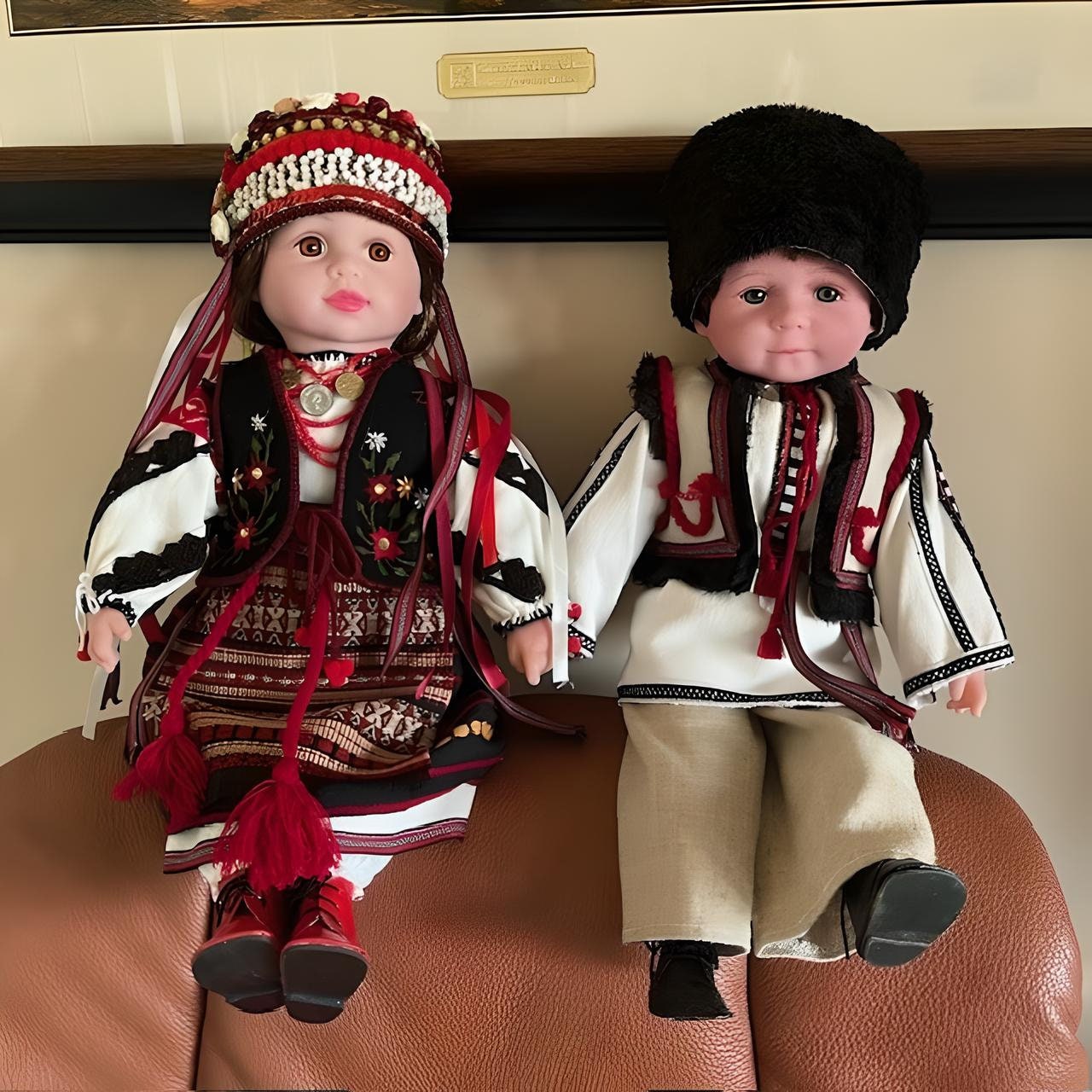 Traditional Ukrainian boy doll Vasyl with hand-stitched embroidery | Gift-Emporium
 