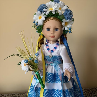 Handcrafted Ukrainian folk doll with intricate detailing | Gift-Emporium
