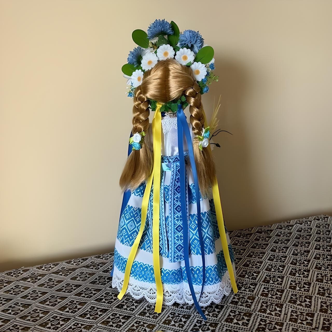 Handmade Ukrainian folk doll for home decor | Gift-Emporium
