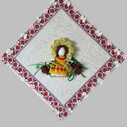 Ukrainian protection doll featuring organic materials and symbolism | Gift-Emporium