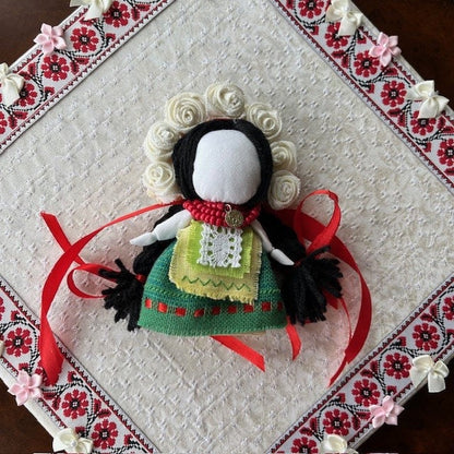 Cute 3D doll and quilt nursery wall decor for baby shower gift