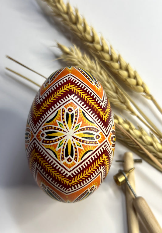 Ukrainian Easter Egg Had-Painted Easter Gift